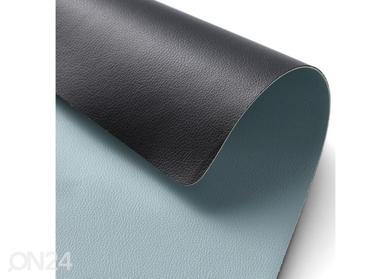 Двусторонний настольный коврик мятный/черный увеличить