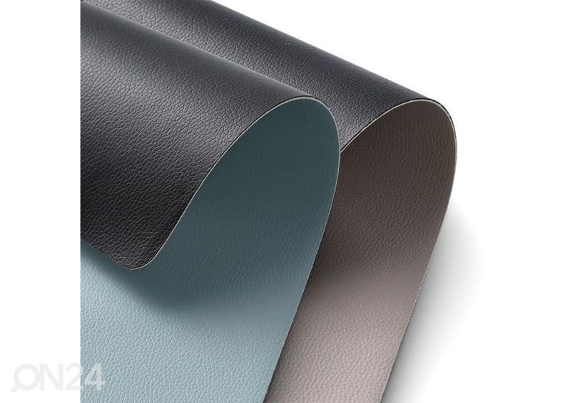 Двусторонний настольный коврик мятный/черный увеличить