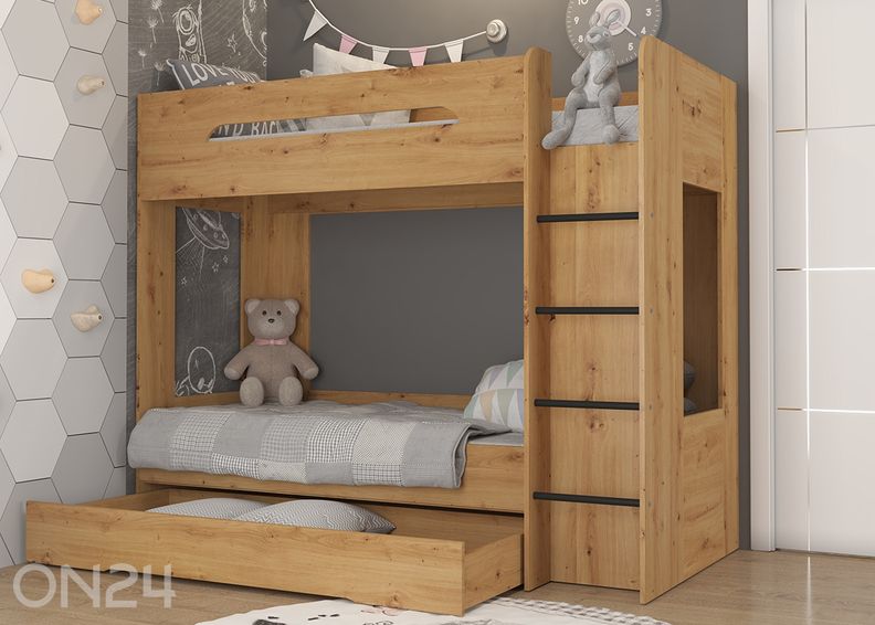 Двухъярусная кровать Бланк 80x200 см увеличить