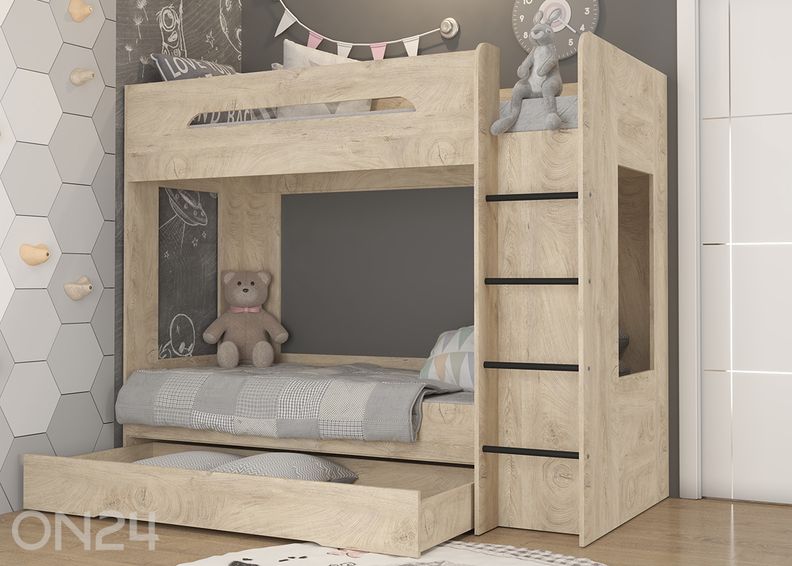 Двухъярусная кровать Бланк 80x200 см увеличить