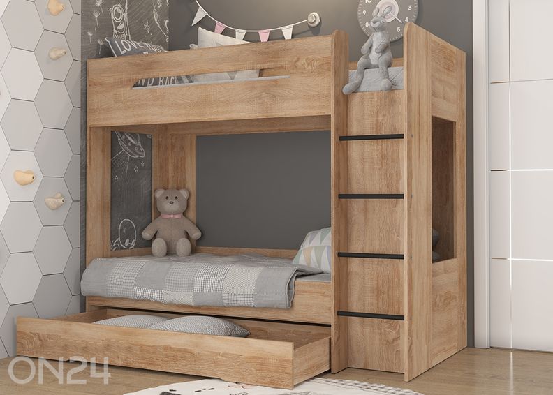 Двухъярусная кровать Бланк 80x200 см увеличить