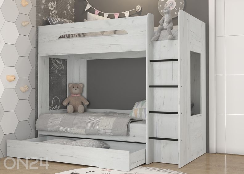 Двухъярусная кровать Бланк 80x200 см увеличить