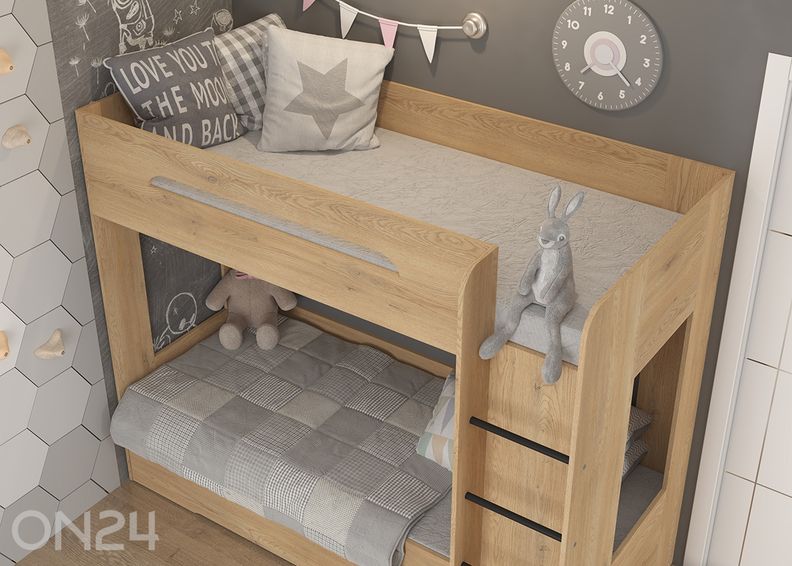 Двухъярусная кровать Бланк 80x200 см увеличить