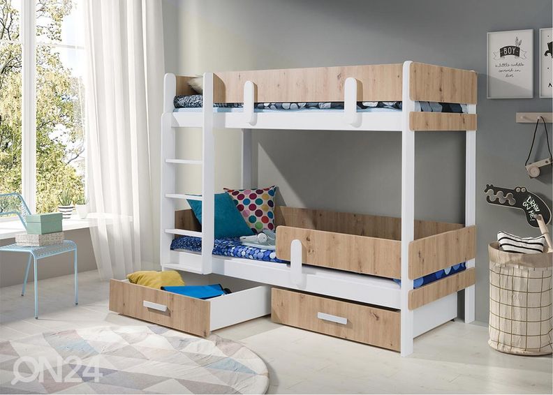 Двухъярусная кровать 80x180 см увеличить