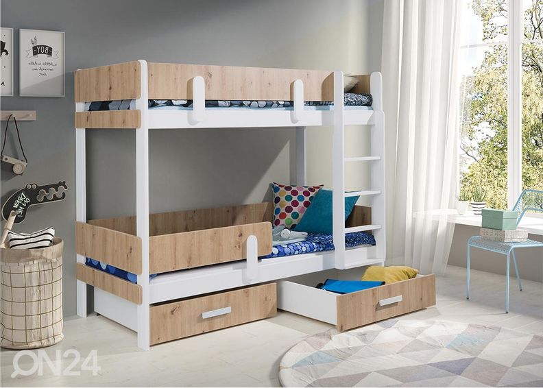 Двухъярусная кровать 80x180 см увеличить