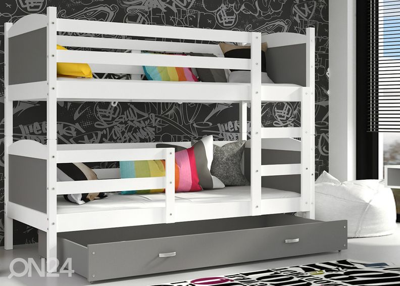 Двухъярусная кровать 90x200 cm увеличить
