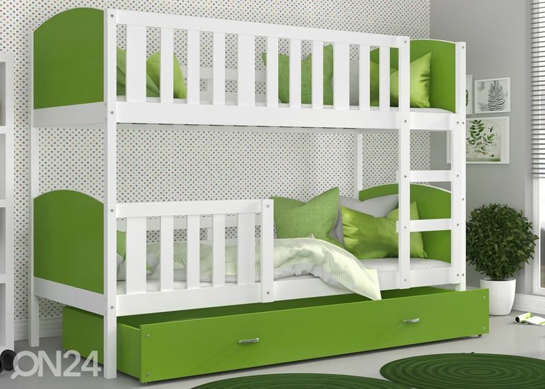 Двухъярусная кровать 90x200 cm увеличить