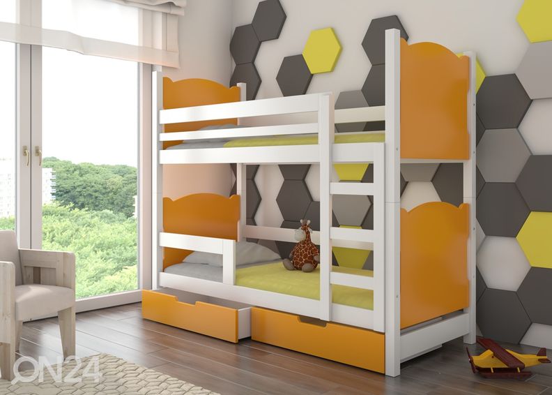 Двухъярусная кровать Lena II 75x180 см увеличить