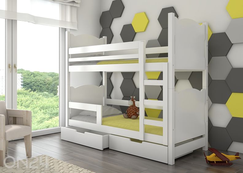 Двухъярусная кровать Lena II 75x180 см увеличить