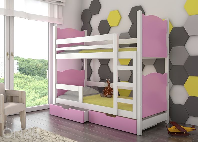 Двухъярусная кровать Lena II 75x180 см увеличить