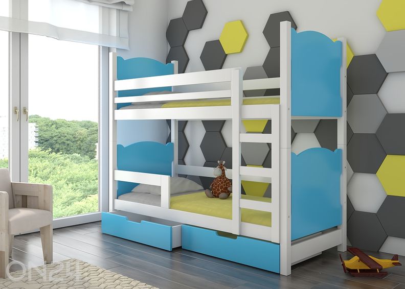 Двухъярусная кровать Lena II 75x180 см увеличить