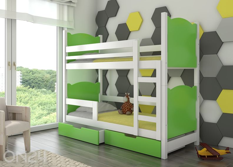 Двухъярусная кровать Lena II 75x180 см увеличить