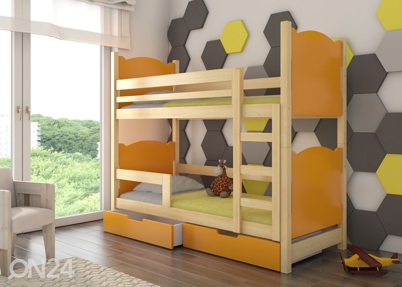 Двухъярусная кровать Lena II 75x180 cm увеличить