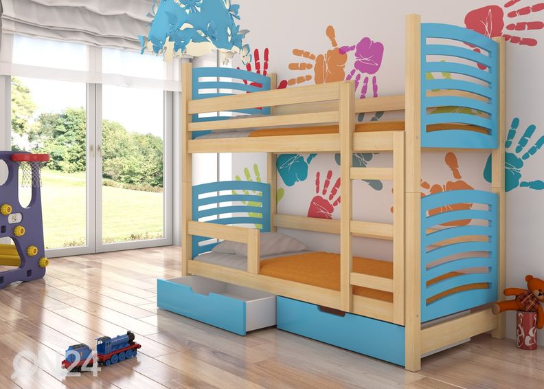 Двухъярусная кровать Lena III 75x180 cm увеличить