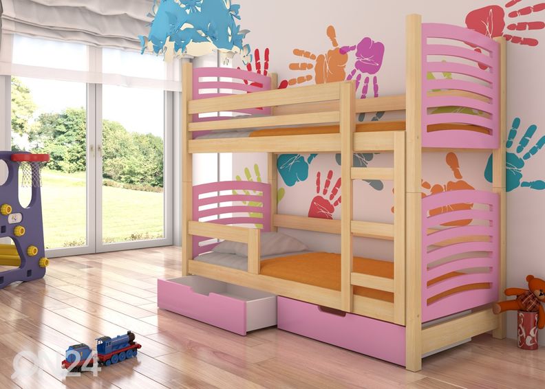 Двухъярусная кровать Lena III 75x180 cm увеличить