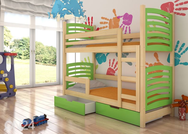 Двухъярусная кровать Lena III 75x180 cm увеличить