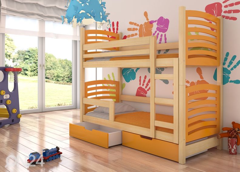 Двухъярусная кровать Lena III 75x180 cm увеличить