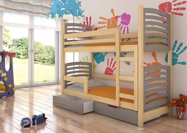 Двухъярусная кровать Lena III 75x180 cm увеличить