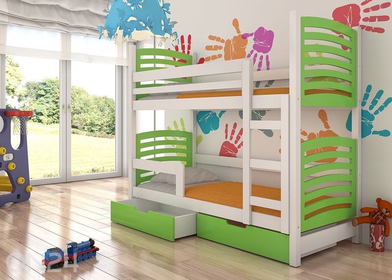 Двухъярусная кровать Lena III 75x180 cm увеличить