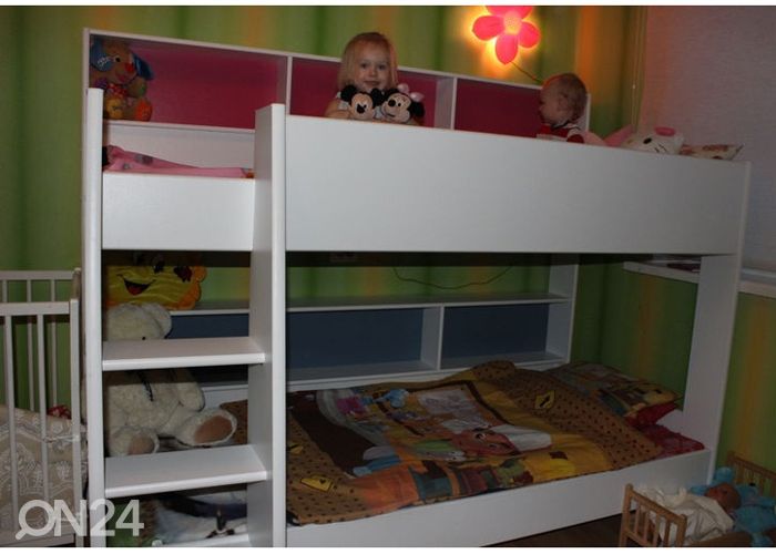 Двухъярусная кровать Leo 90x200 см увеличить