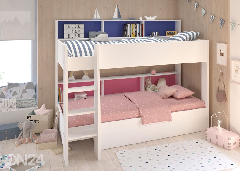 Двухъярусная кровать Leo 90x200 см увеличить