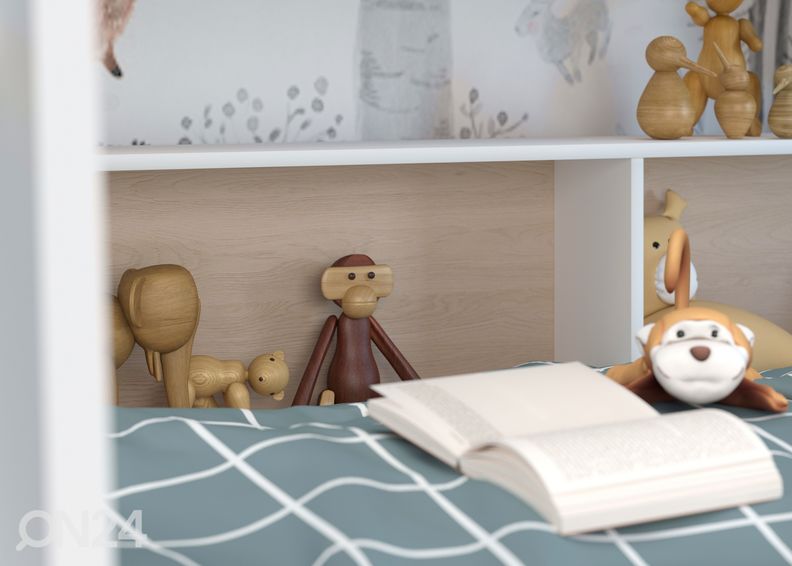 Двухъярусная кровать Leo 90x200 cm увеличить