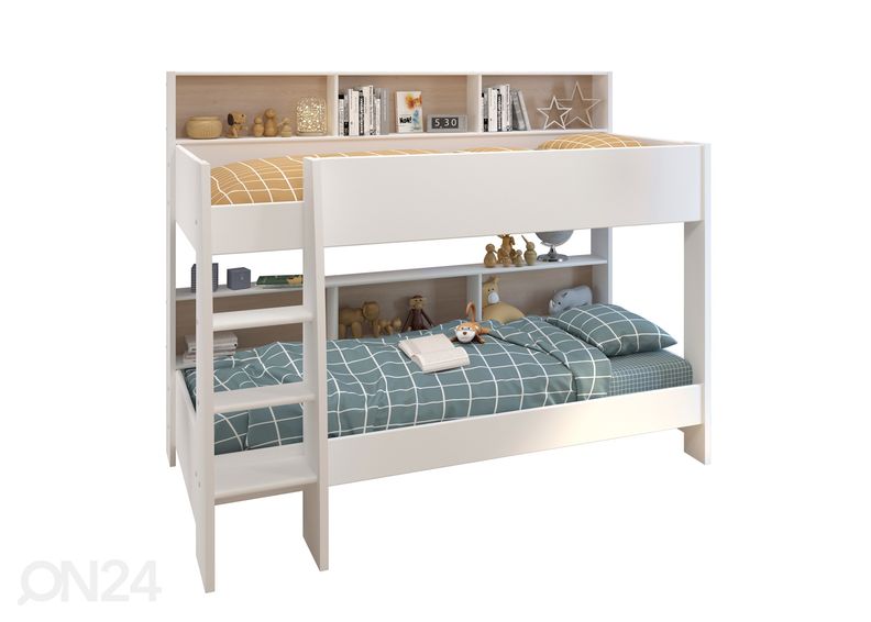 Двухъярусная кровать Leo 90x200 cm увеличить