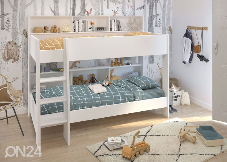 Двухъярусная кровать Leo 90x200 cm увеличить