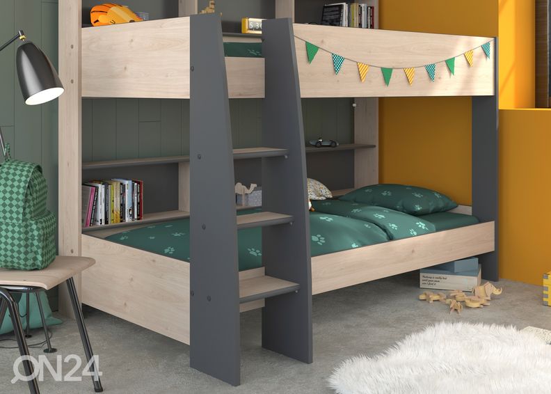 Двухъярусная кровать Leo 90x200 cm увеличить