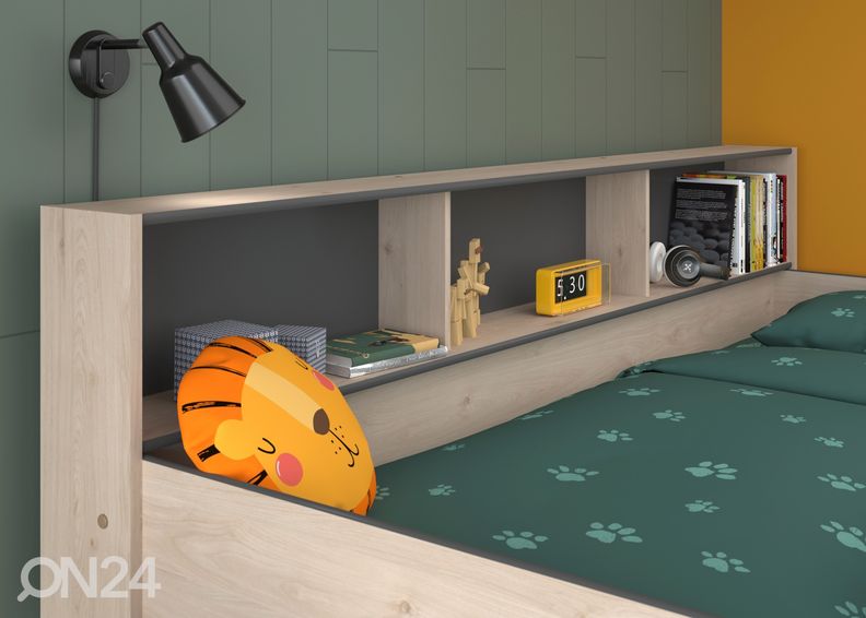 Двухъярусная кровать Leo 90x200 cm увеличить