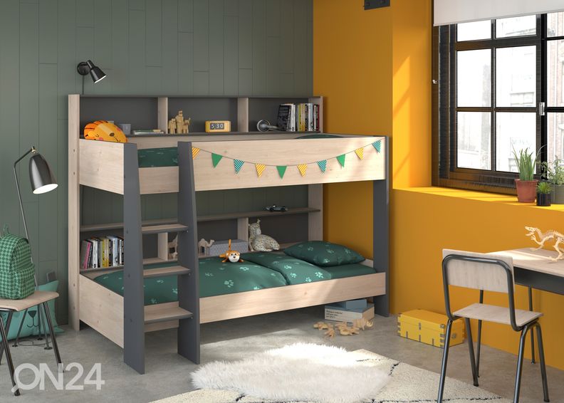 Двухъярусная кровать Leo 90x200 cm увеличить