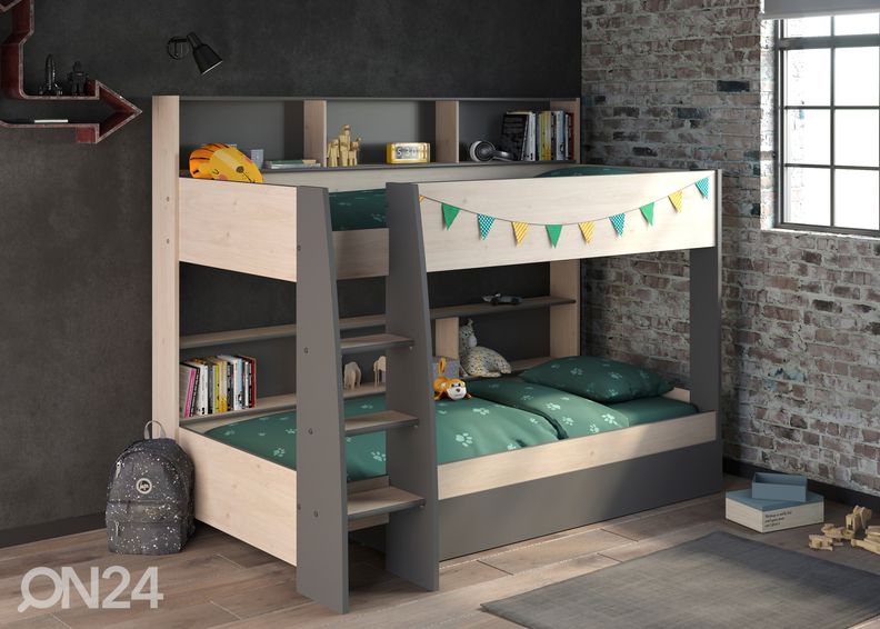 Двухъярусная кровать Leo 90x200 cm увеличить