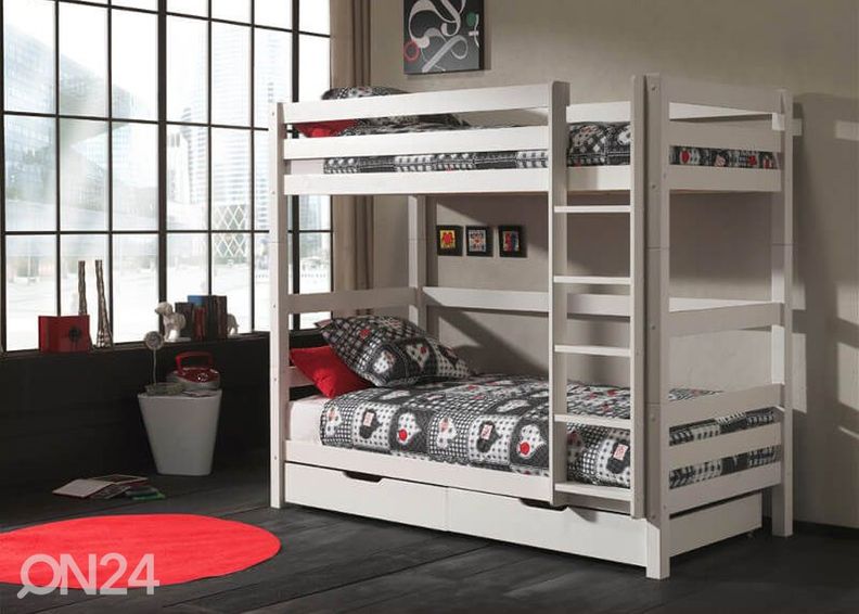 Двухъярусная кровать Pino 90x200 cm увеличить