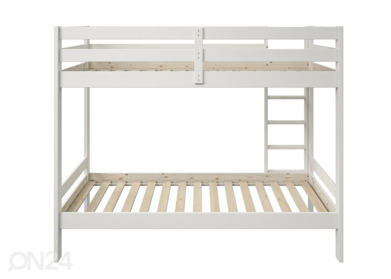 Двухъярусная кровать Robin 90x200 cm, белый увеличить