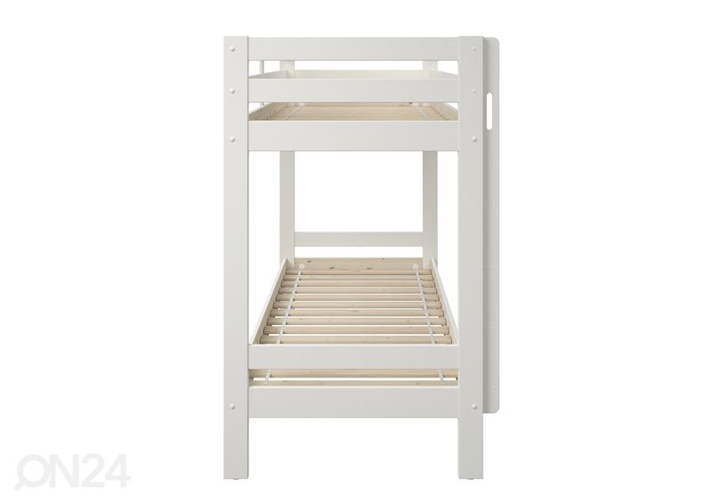 Двухъярусная кровать Robin 90x200 cm, белый увеличить