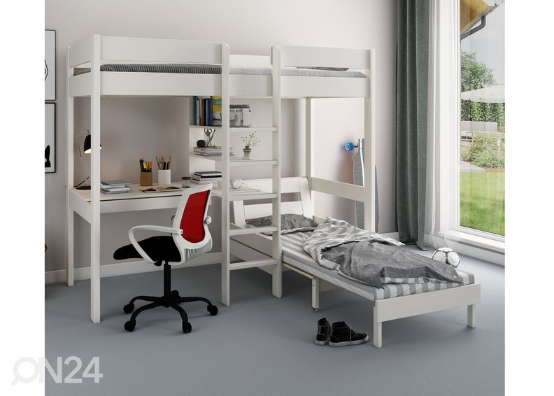 Двухъярусная кровать Robin 90x200 cm + кресло-кровать увеличить