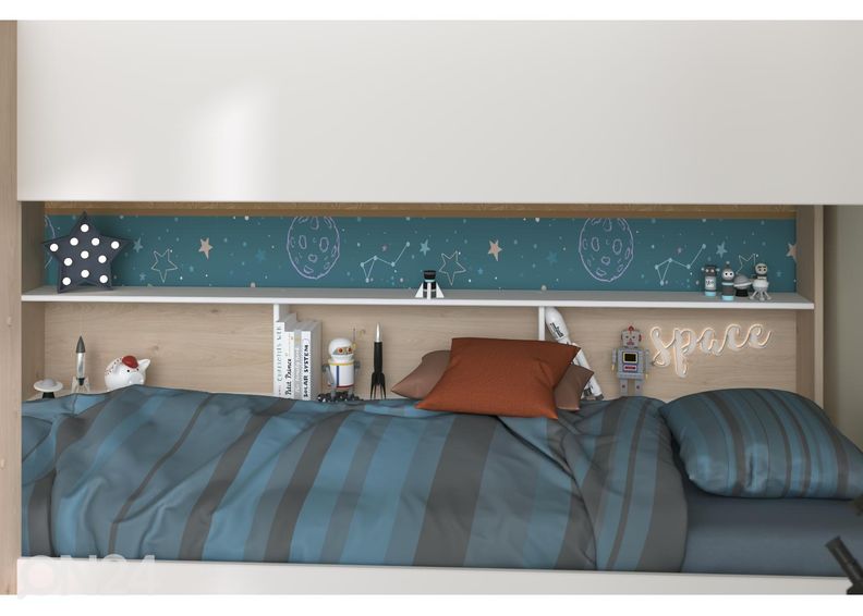 Двухъярусная кровать Shelter 90x200 cm увеличить