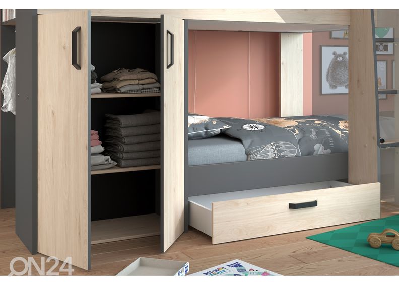 Двухъярусная кровать Stim2 90x200 cm увеличить