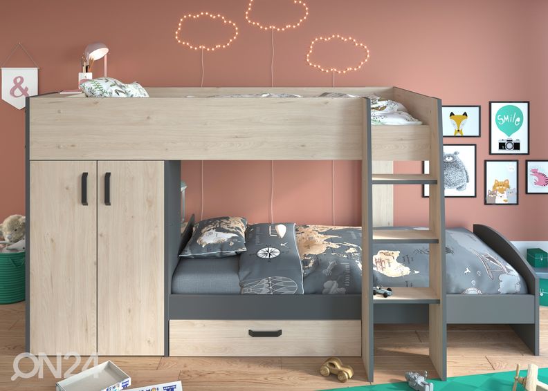 Двухъярусная кровать Stim2 90x200 cm увеличить