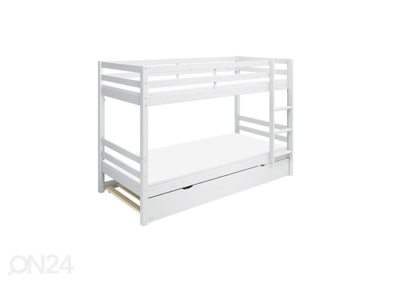 Двухъярусная кровать THUKA Actim с дополнительной кроватью, белая увеличить