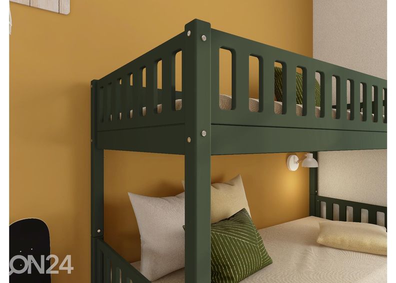 Двухъярусная кровать THUKA Viggo, зеленая увеличить