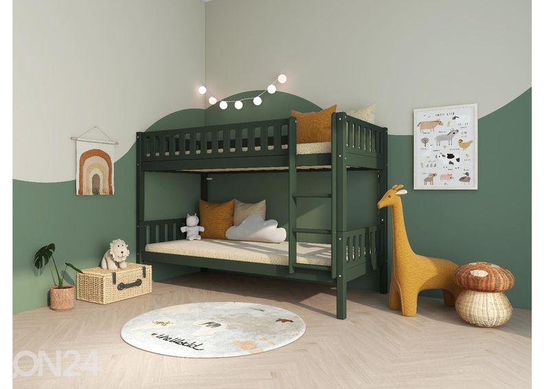 Двухъярусная кровать THUKA Viggo, зеленая увеличить