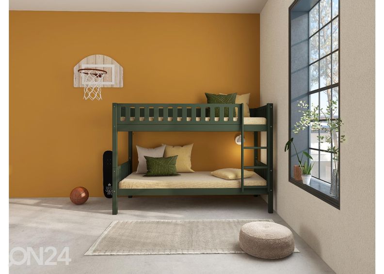 Двухъярусная кровать THUKA Viggo, зеленая увеличить