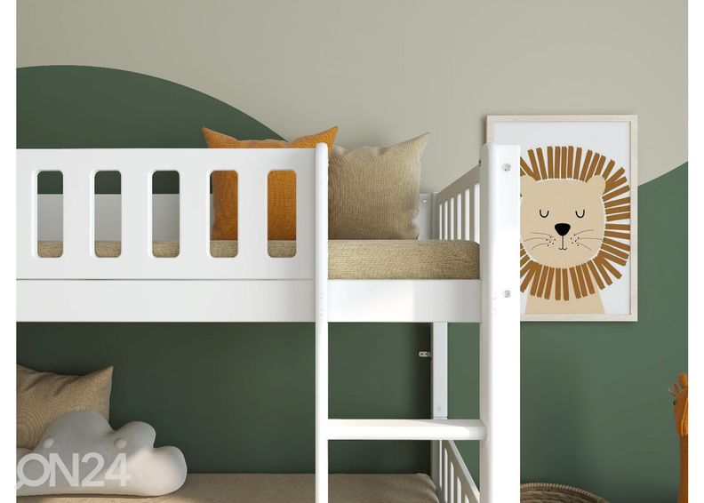 Двухъярусная кровать THUKA Viggo 2-местная с ящиками, белая увеличить