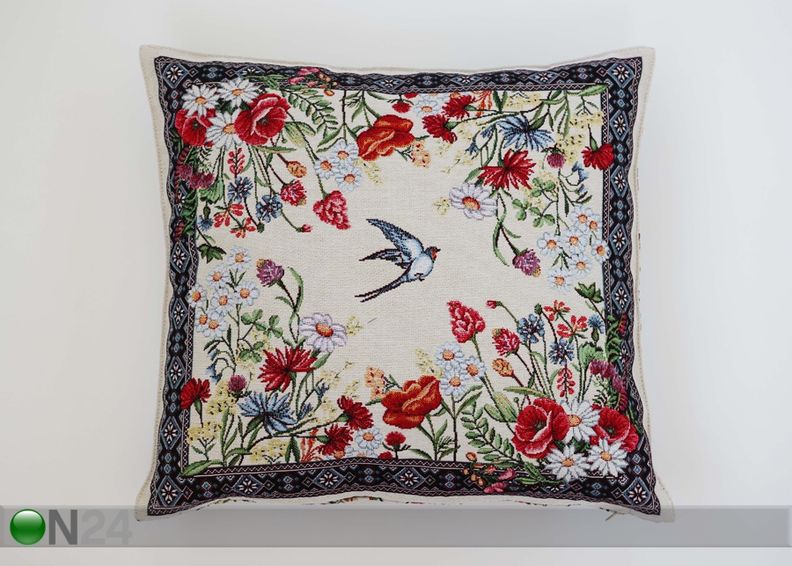 Декоративная подушка из гобелена Chamomille 45x45 см увеличить