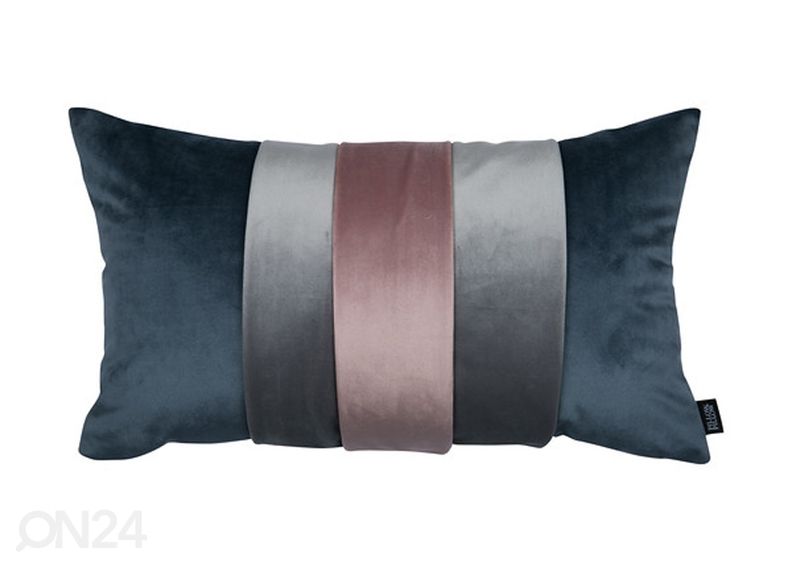 Декоративная подушка Velvet Trio Mini темно-серая 30x50 см увеличить