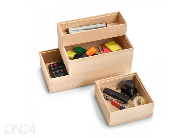 Деревянная коробка увеличить