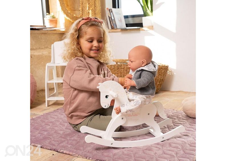 Деревянная лошадка-качалка для куклы Arias увеличить
