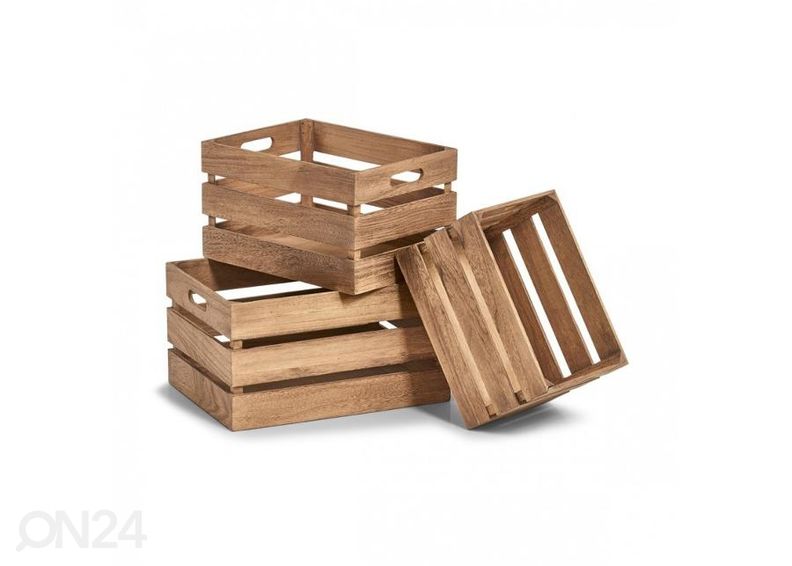 Деревянный ящик для хранения Vintage увеличить