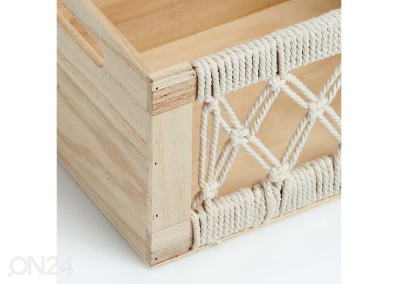 Деревянный ящик Boho увеличить